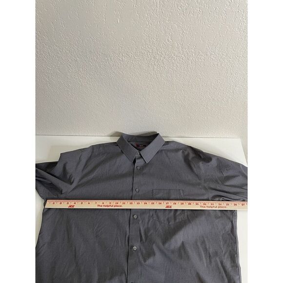 Untuckit Mens 2XL Wrinkle Free Long Sleeve Button Up Shirt Check XXL - Picture 8 of 15